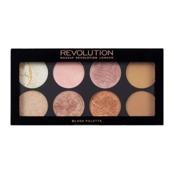 REVOLUTION paleta rumenila i hajlajtera golden sugar