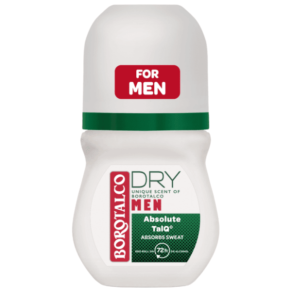 Roll-on BOROTALCO Men absolute talq 50ml