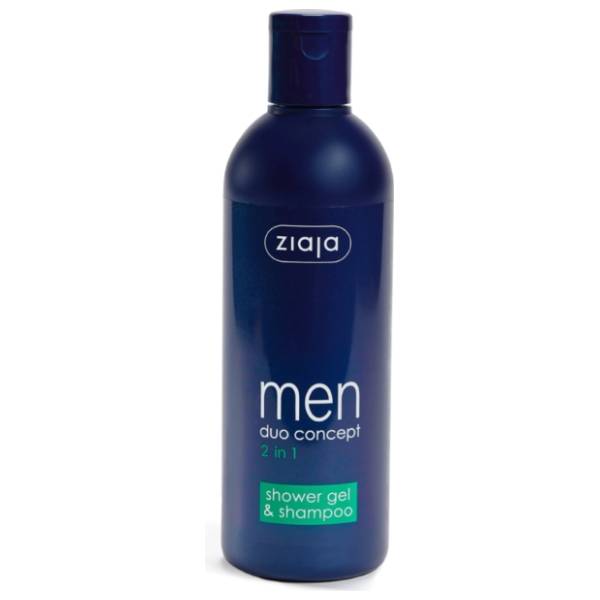 Šampon i gel za tuširanje ZIAJA Men 2u1 300ml