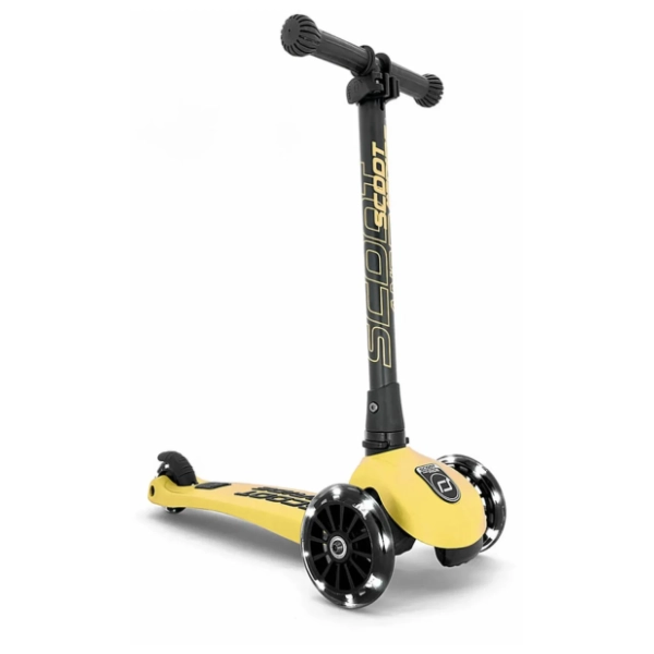 SCOOT AND RIDE trotinet za decu Highwaykick 3 LED lemon