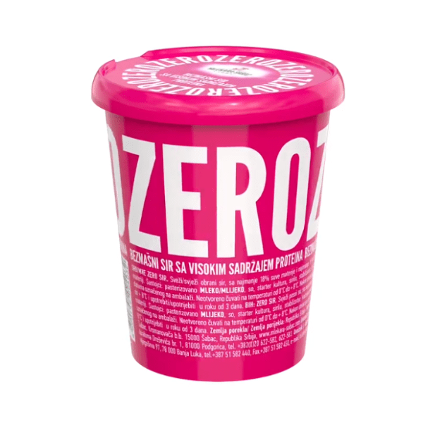 Sir MLEKARA ŠABAC Zero 1%mm 400g