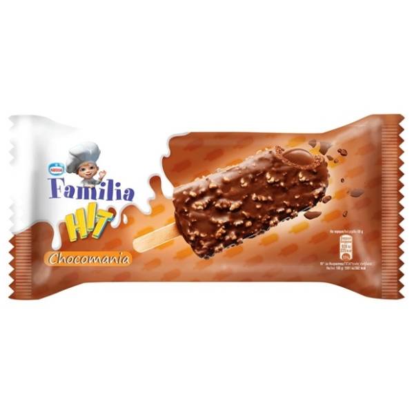 Sladoled FAMILITA Hit chocomania štapić 76ml