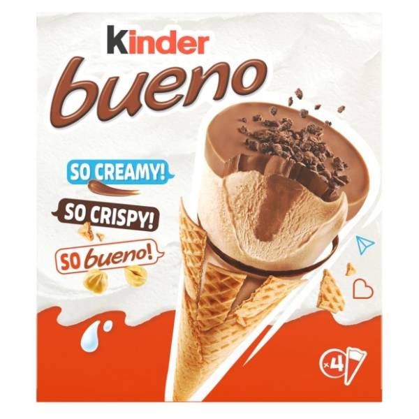 Sladoled KINDER BUENO 4x62g