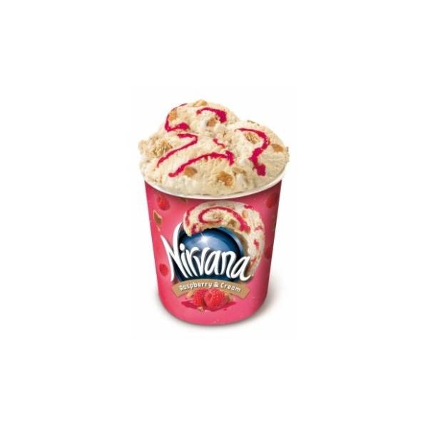 Sladoled NIRVANA raspberry truffle 420ml