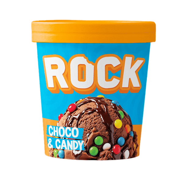 Sladoled ROCK choco & candy 450ml