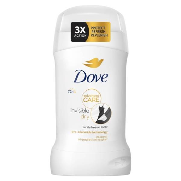 Stik DOVE Invisible dry 50ml