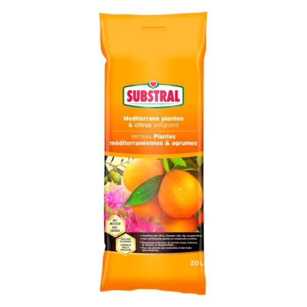 SUBSTRAL zemlja za mediteranske biljke i citruse 20l