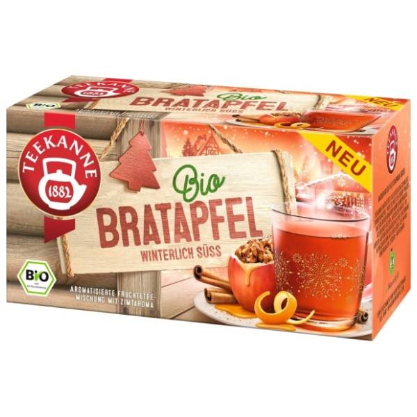 TEEKANNE Bio čaj bratapfel 40,5g