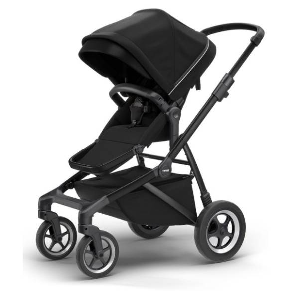 THULE kolica za bebe Sleek Midnight black on black