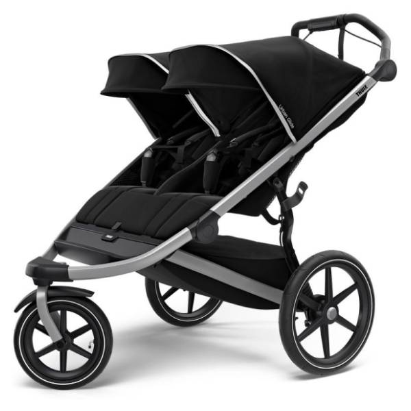 THULE kolica za blizance Urban Glide 2 Double crna