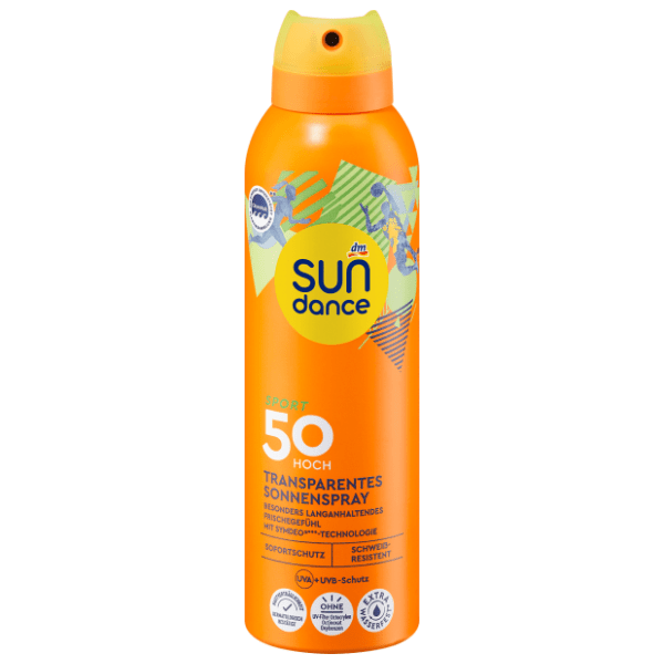 Transparentni sprej SUNDANCE Sport za sunčanje SPF50 200ml