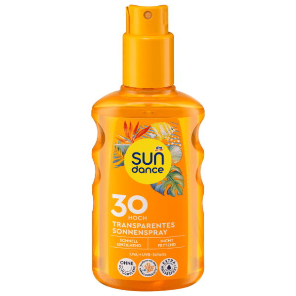 Transparentni sprej SUNDANCE za zaštitu od sunca SPF30 200ml