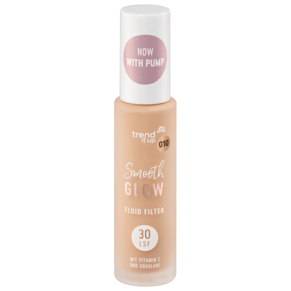 TREND IT UP Smooth glow fluid filter tečni puder SPF30 010