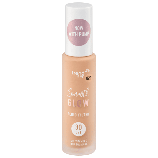 TREND IT UP Smooth glow fluid filter tečni puder SPF30 020