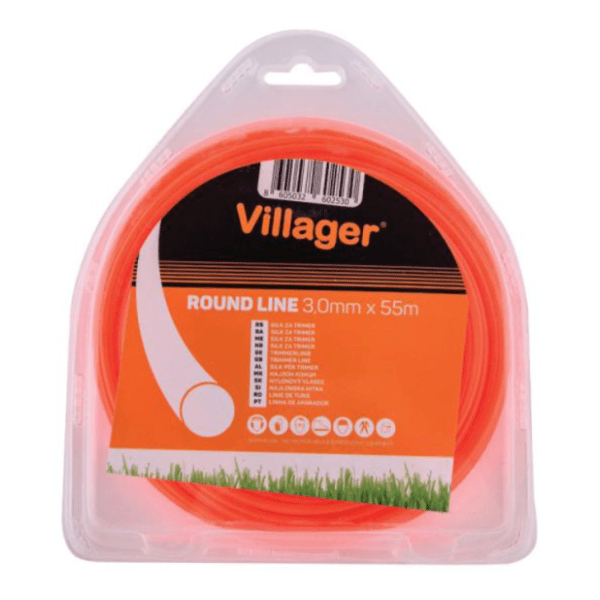 VILLAGER 2.4mm x 15m okrugli silk za trimer