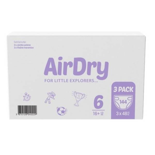 VIOLETA pelene Air dry 6 3x48kom