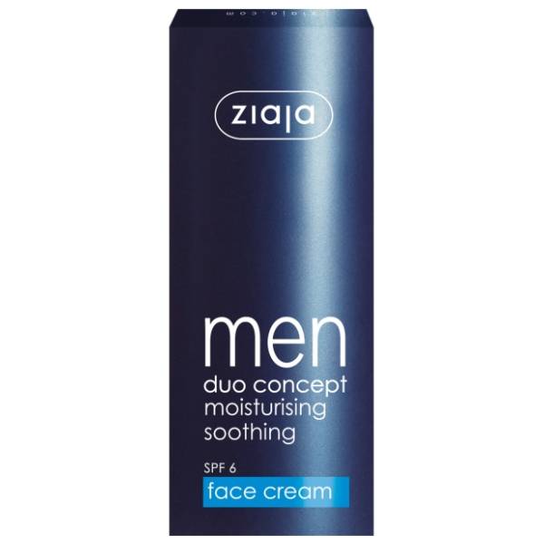 ZIAJA Men krema za lice SPF6 50ml