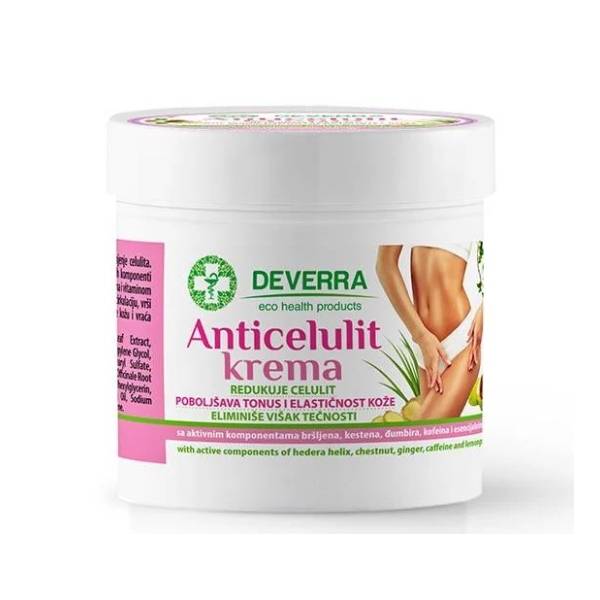 Anticelulit krema DEVERRA 250ml