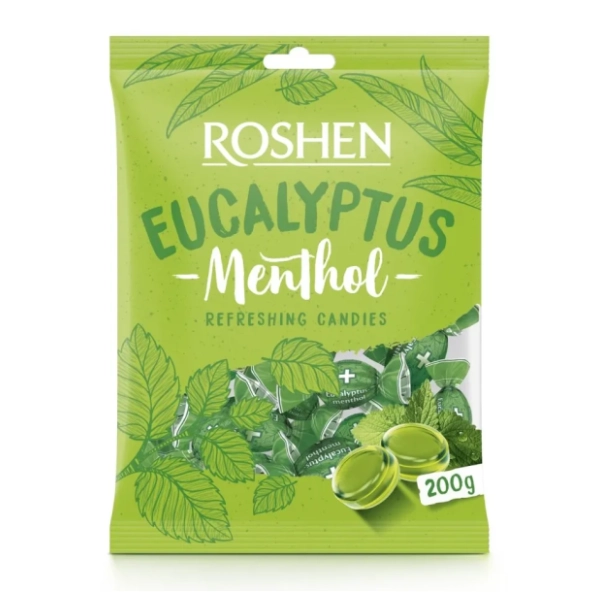 Bombone ROSHEN eukaliptus i menta 200g