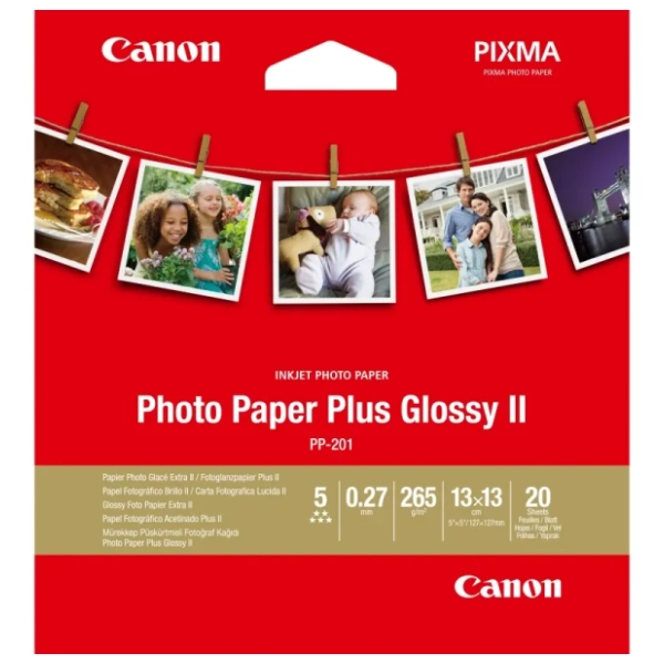 CANON Foto papir PP-201 5x5 20sh