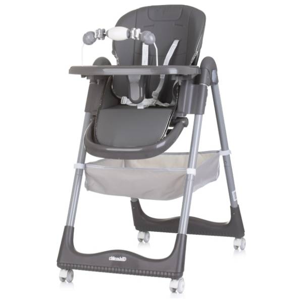 CHIPOLINO hranilica za bebe First spoon ash grey