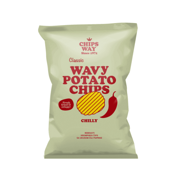 CHIPS WAY čili 150g