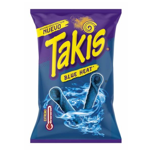 Čips TAKIS blue heat 90g