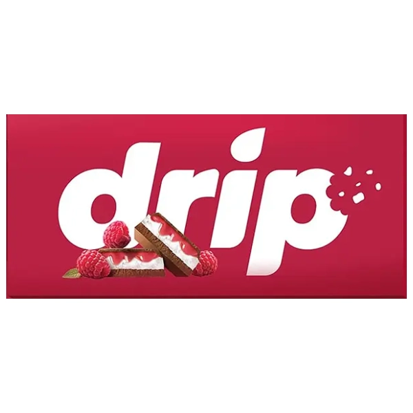 Čokolada DRIP malina 80g