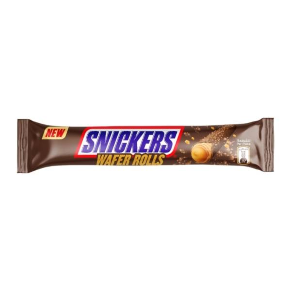 Čokoladica SNICKERS Wafer rolls 24g
