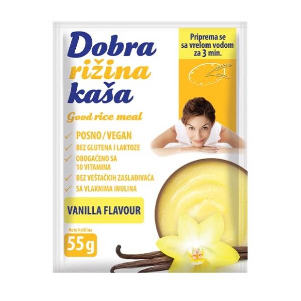DOBRA rižina kaša vanila 55g
