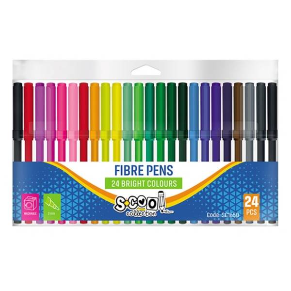 Flomasteri S-COOL blister set 24kom
