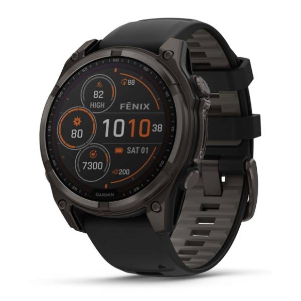 GARMIN Fenix 8 47mm Solar Black Sapphire pametni sat