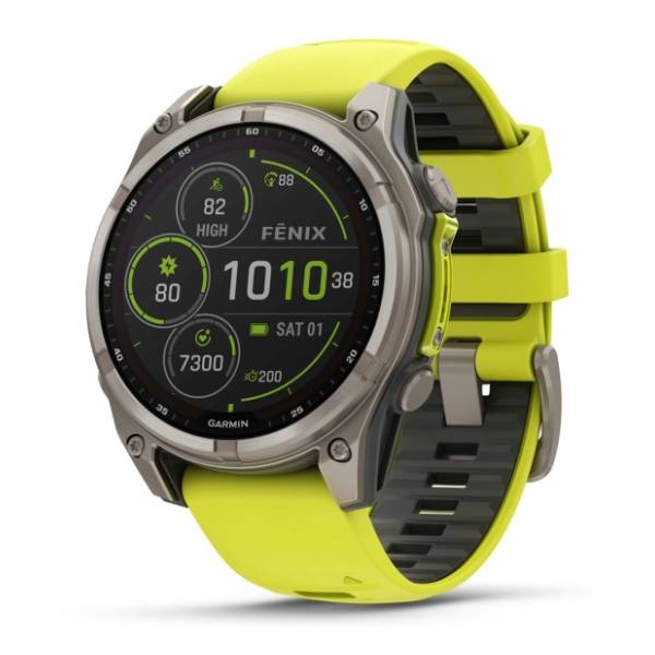GARMIN Fenix 8 47mm Solar Yellow Sapphire pametni sat