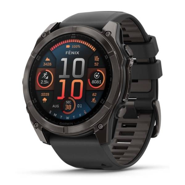 GARMIN Fenix 8 51mm Sapphire Carbon grey pametni sat