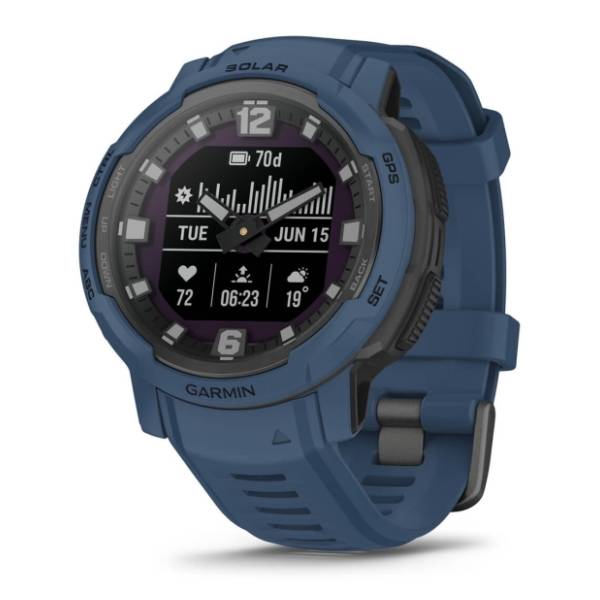 GARMIN Instinct Crossover Solar Blue pametni sat