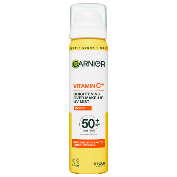 GARNIER Vitamin C fluid u spreju za blistavu kožu SPF50+ 75ml