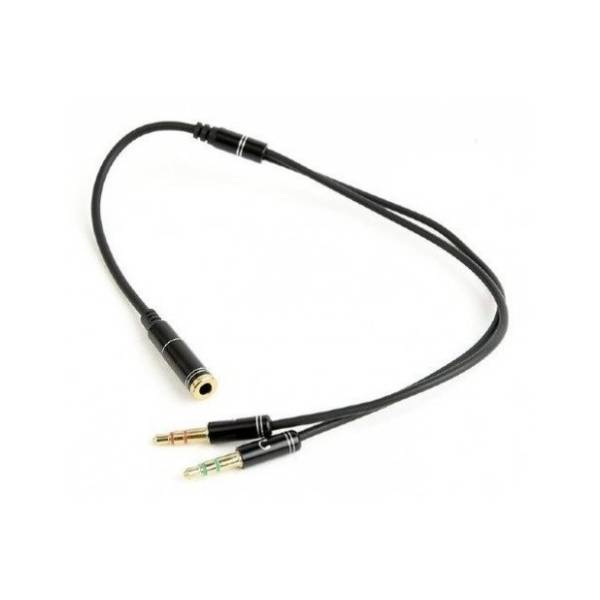 GEMBIRD konverter 3.5mm (ž) na 2x 3.5mm (m) CCA-418M