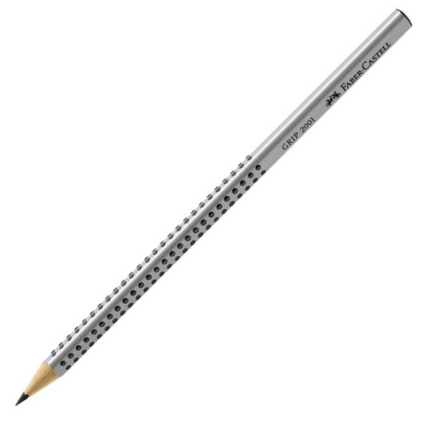 Grafitna olovka FABER CASTELL grip 2001 HB siva 1kom