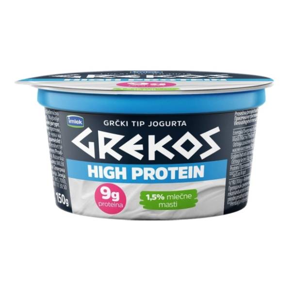 Grčki jogurt GREKOS high protein 150g