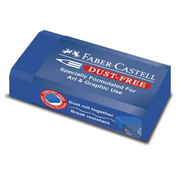 Gumica FABER CASTELL dust-free plava 1kom