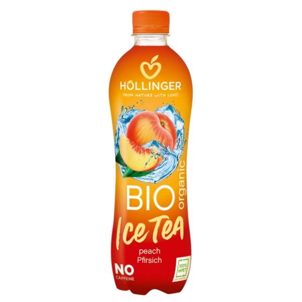 HOLLINGER organski ice tea breskva  500ml