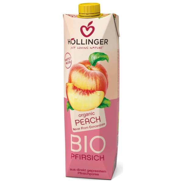 HOLLINGER organski sok breskva 1l