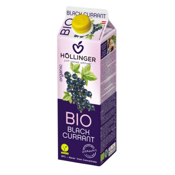 HOLLINGER organski sok crna ribizla 1l