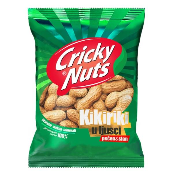 Kikiriki CRICKY u ljusci slani 300g