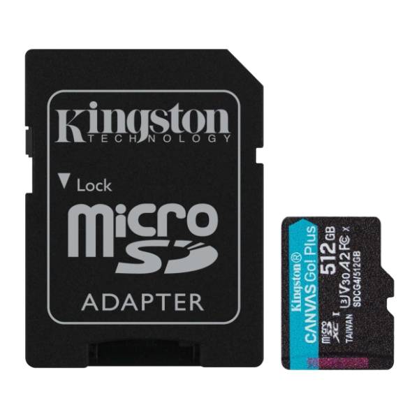 KINGSTON memorijska kartica 512GB Canvas Go Plus SDCG4/512GB