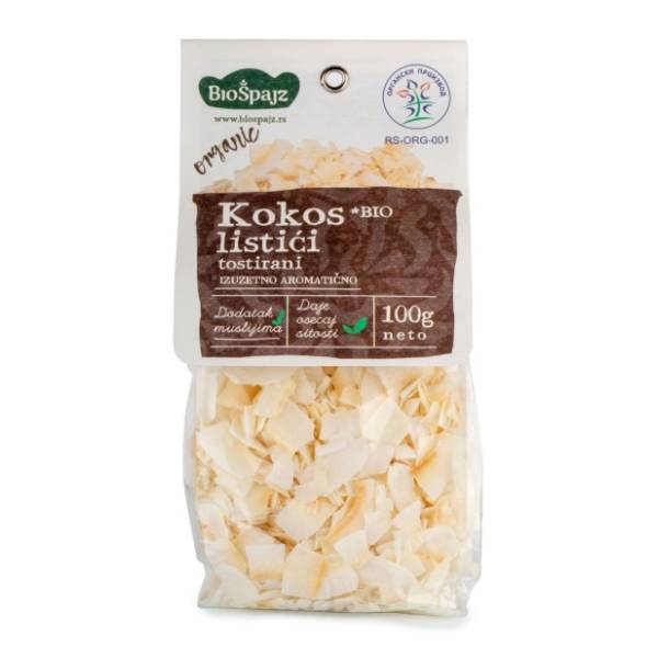 Kokos listići BIO ŠPAJZ organic 100g