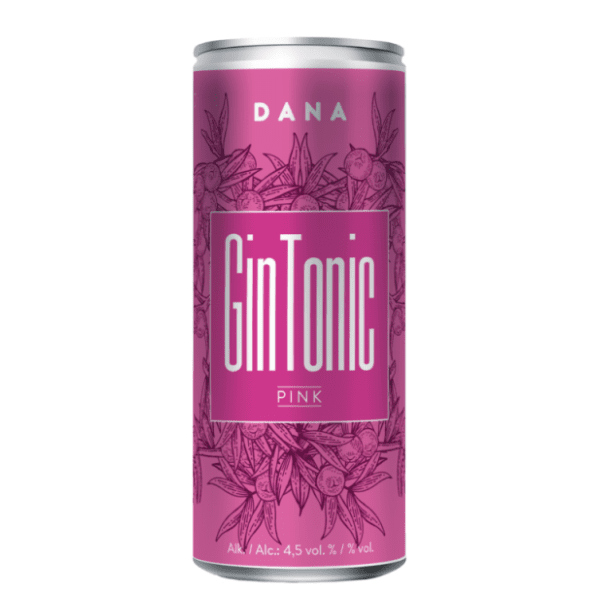 Koktel DANA Gin tonic pink 330ml