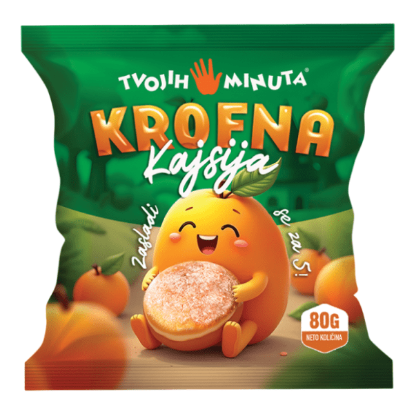 Krofna TVOJIH 5 MINUTA kajsija 80g