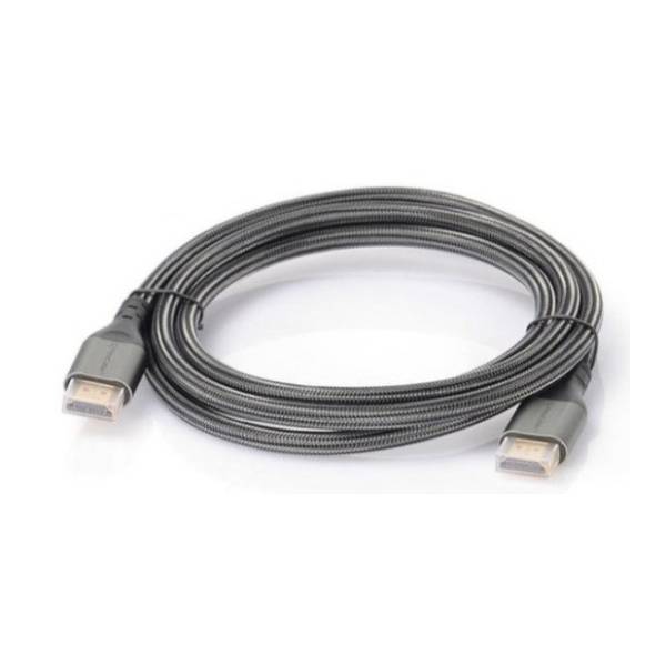 LINKOM kabl HDMI 2.1 Gold 8K 3m sivi