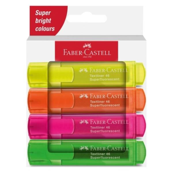 Marker FABER CASTELL textliner 46 4kom